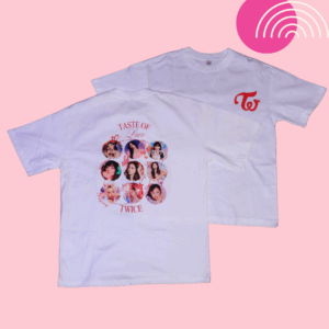TWICE – Taste of Love OT9 Tee (White)